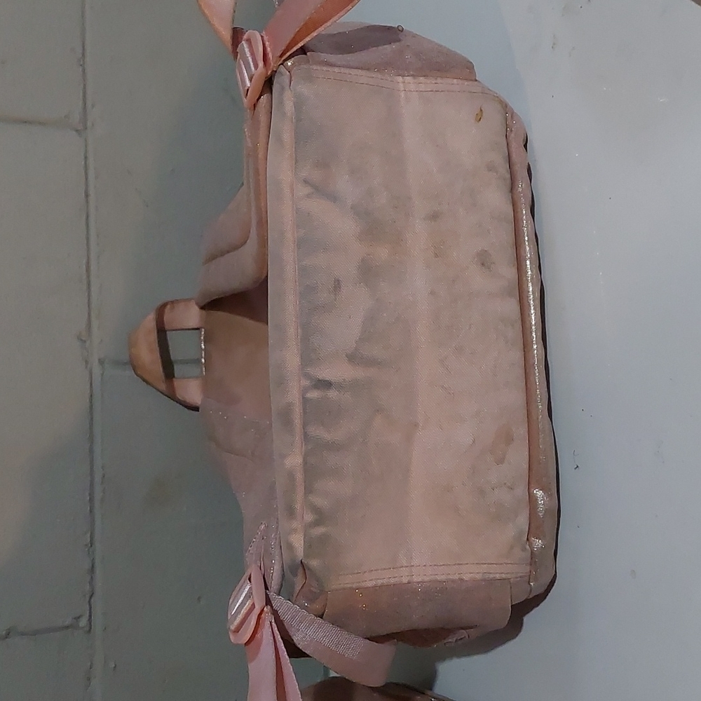 3BUNDLE🦄 Justice Unicorn "G" backpack, lunchbag & NWT pencil case; sparkle pink - Picture 14 of 16